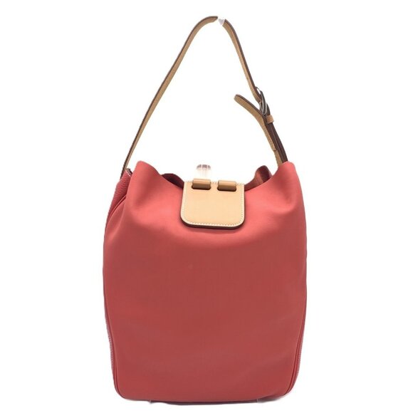 HERMES Red Leather Shoulder Bag - Picture 1 of 5